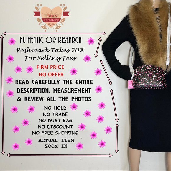 🌺 Kate Spade NY Leather Floral Crossbody🌺 - Picture 17 of 17